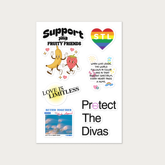 Pride Sticker sheet