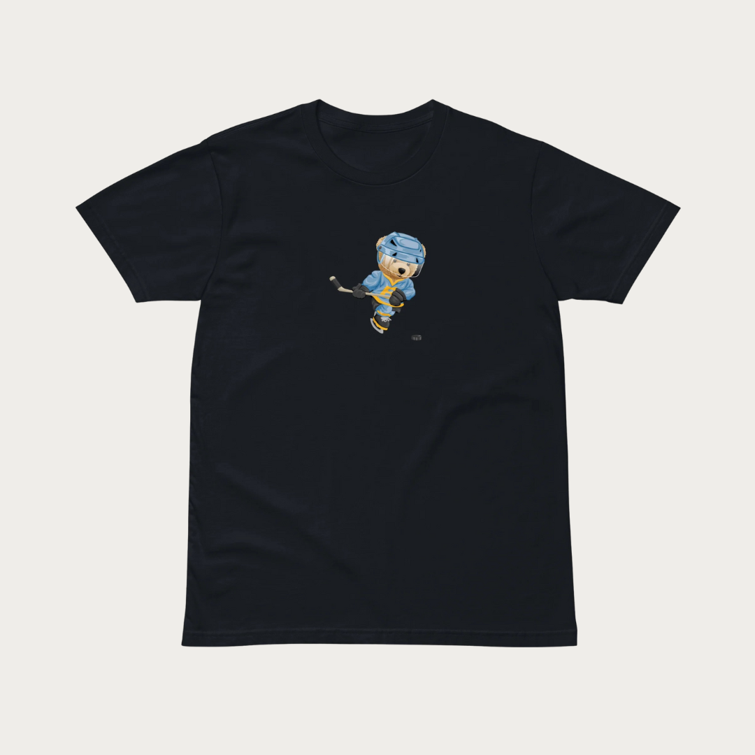 Hockey Bear Unisex premium t-shirt