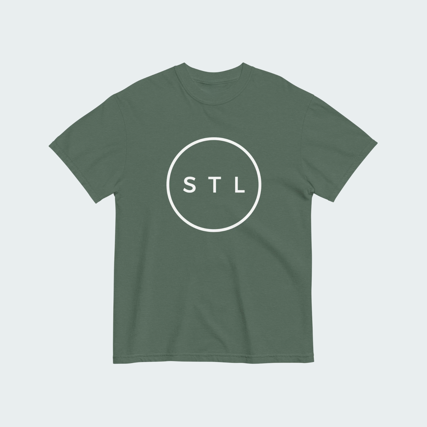 City Circle garment-dyed St. Patricks t-shirt