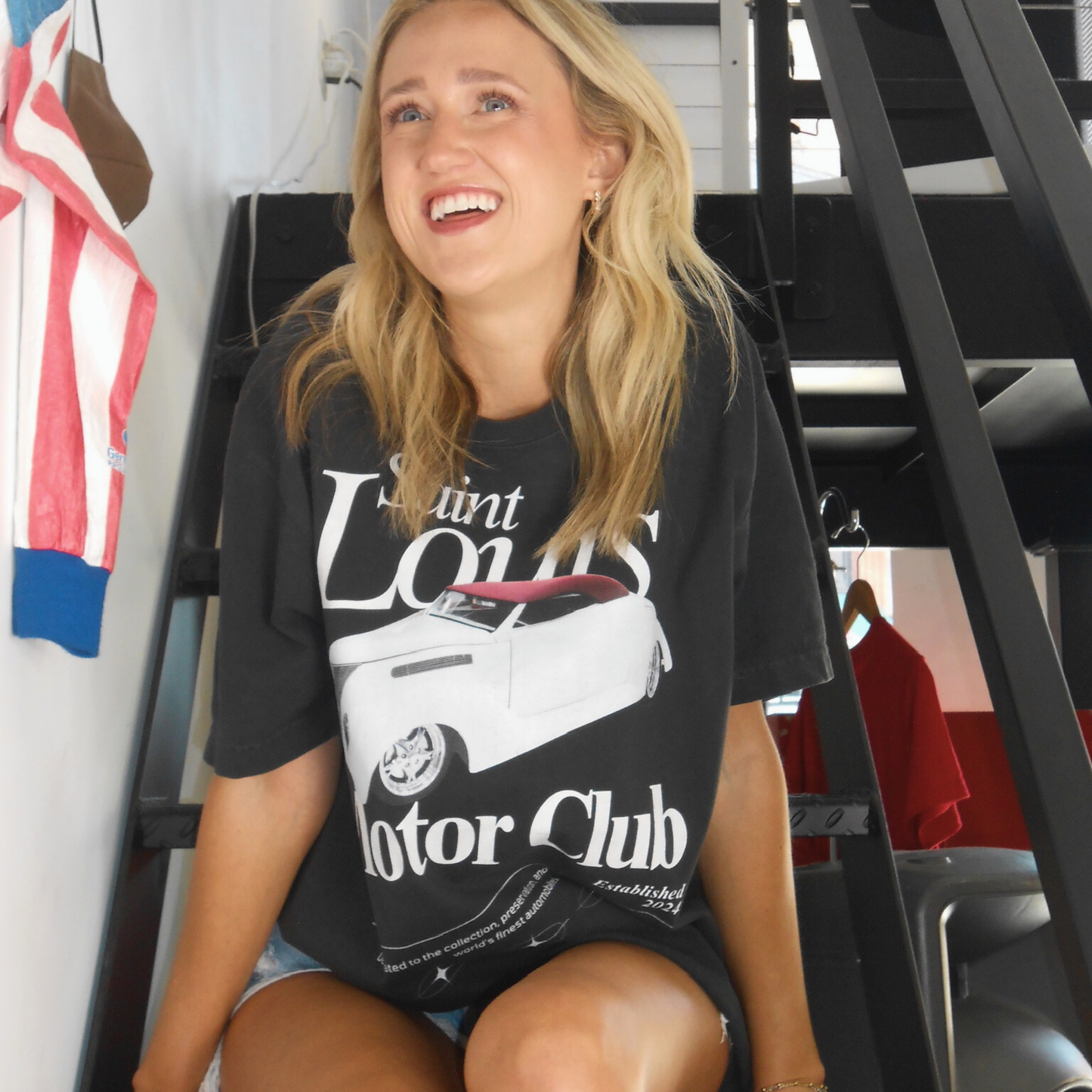 Motor Club oversized t-shirt