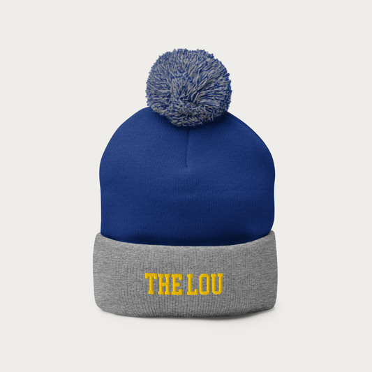 THE LOU Pom-Pom Beanie