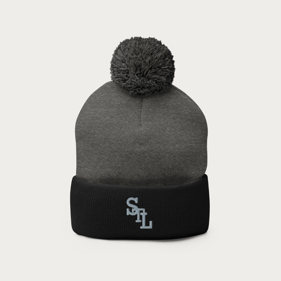 Slab Pom-Pom Beanie