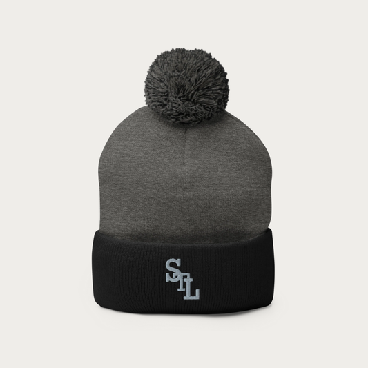 Slab Pom-Pom Beanie