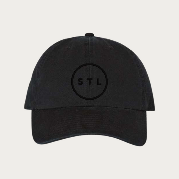 Blackout City Circle Puff Dad Cap