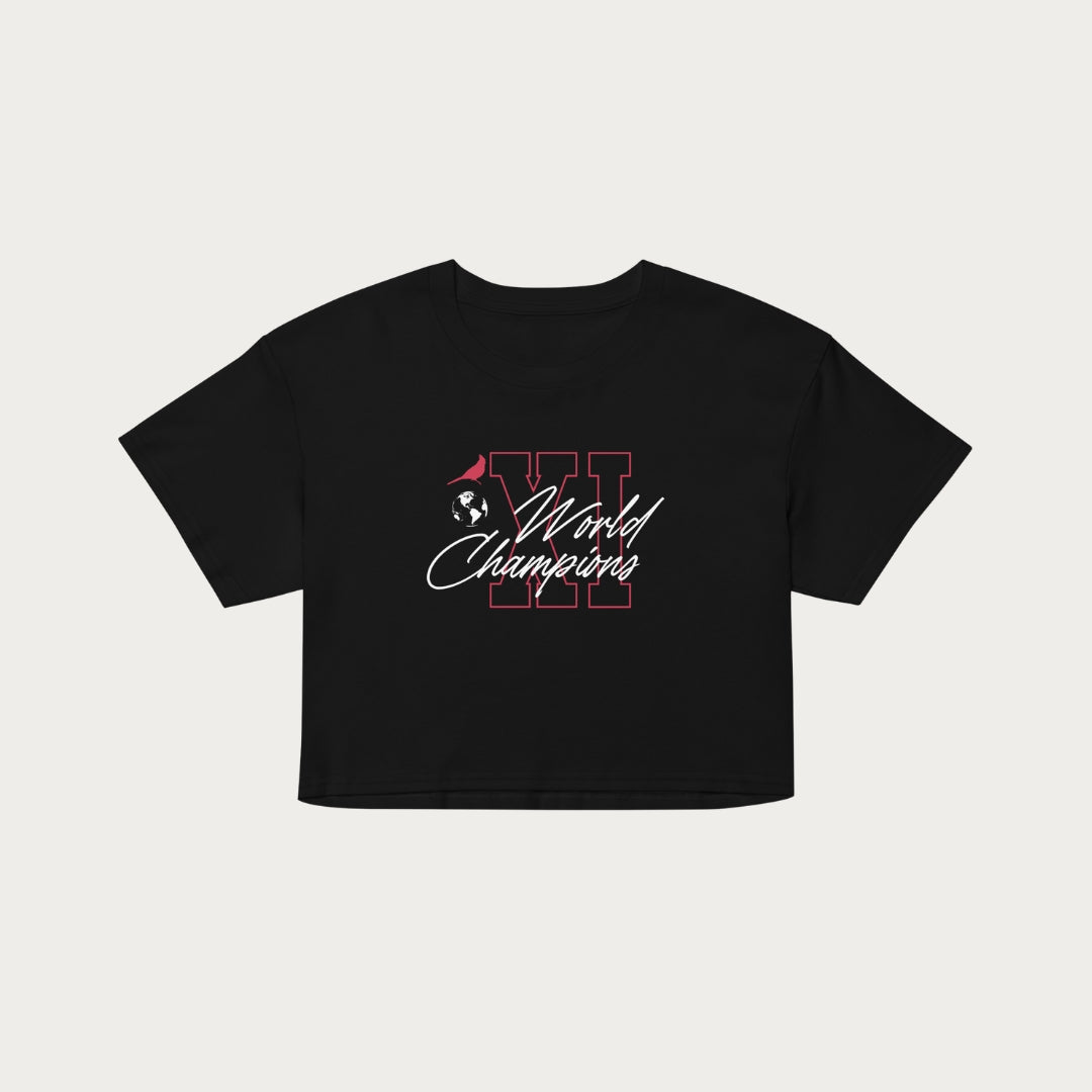 World Champs Women’s crop top