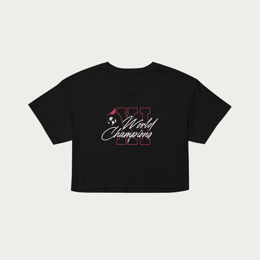 World Champs Women’s crop top