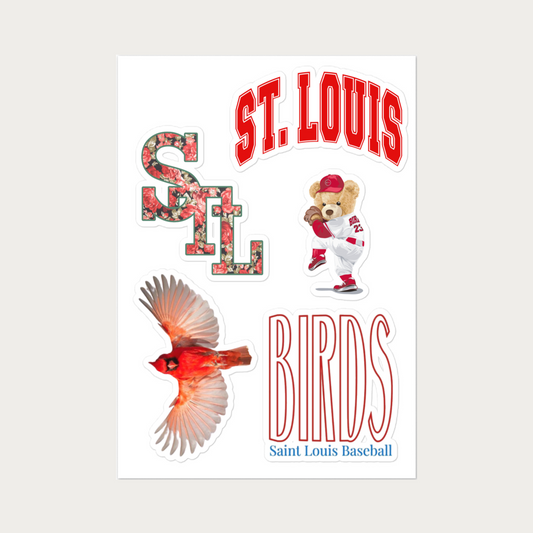 Baseball Sticker Sheet