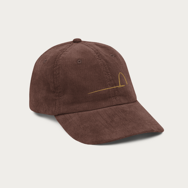 Arch corduroy cap