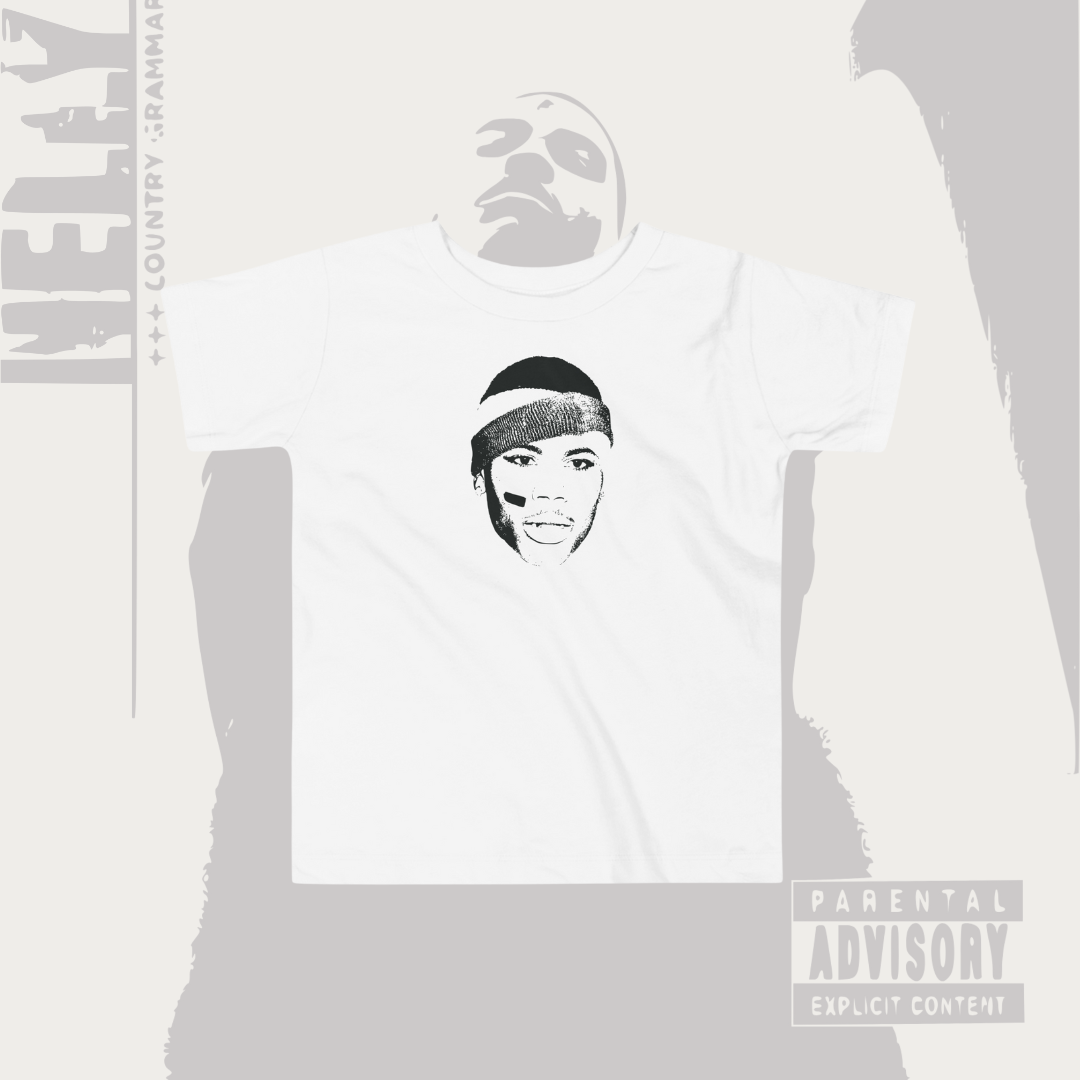 Nelly face Toddler Short Sleeve Tee