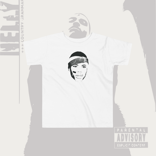 Nelly face Toddler Short Sleeve Tee