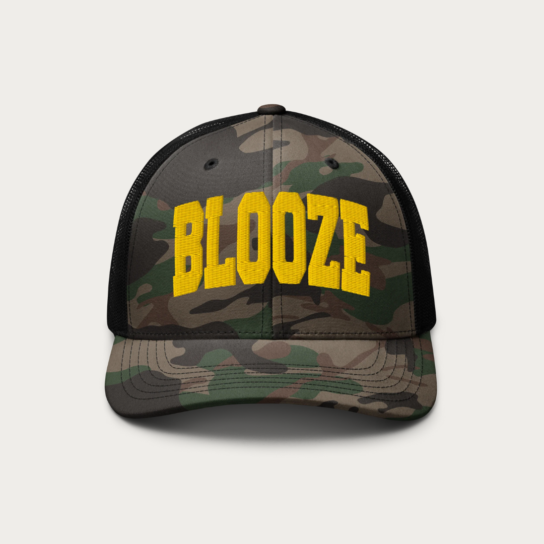 BLOOZE Camouflage trucker hat
