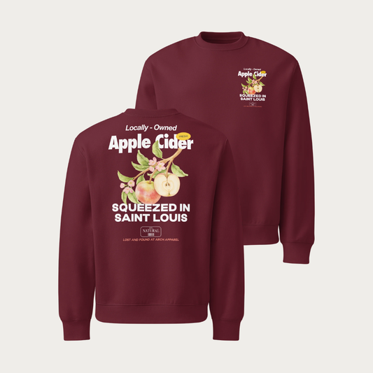 Apple Cider Oversized heavyweight sweatshirt