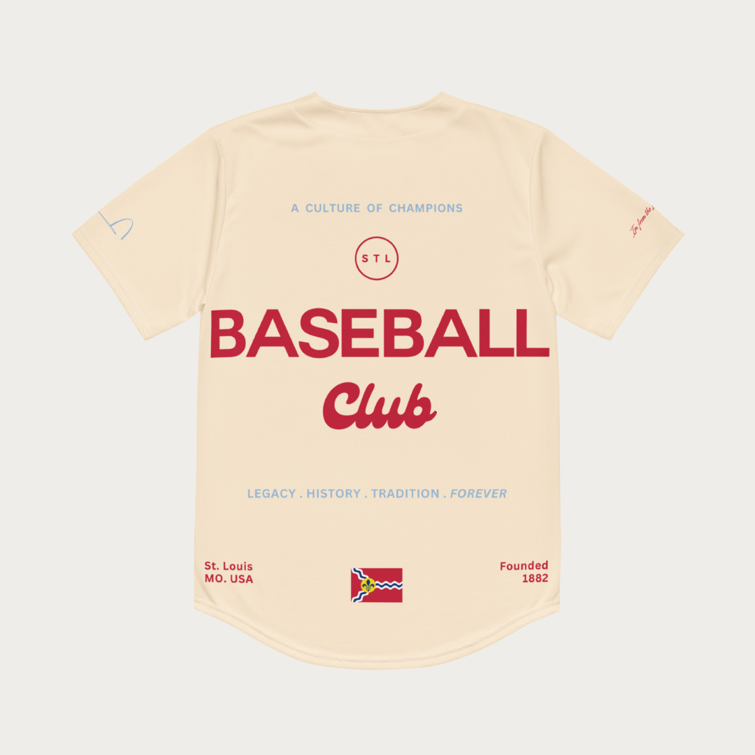 Champagne STL Baseball jersey