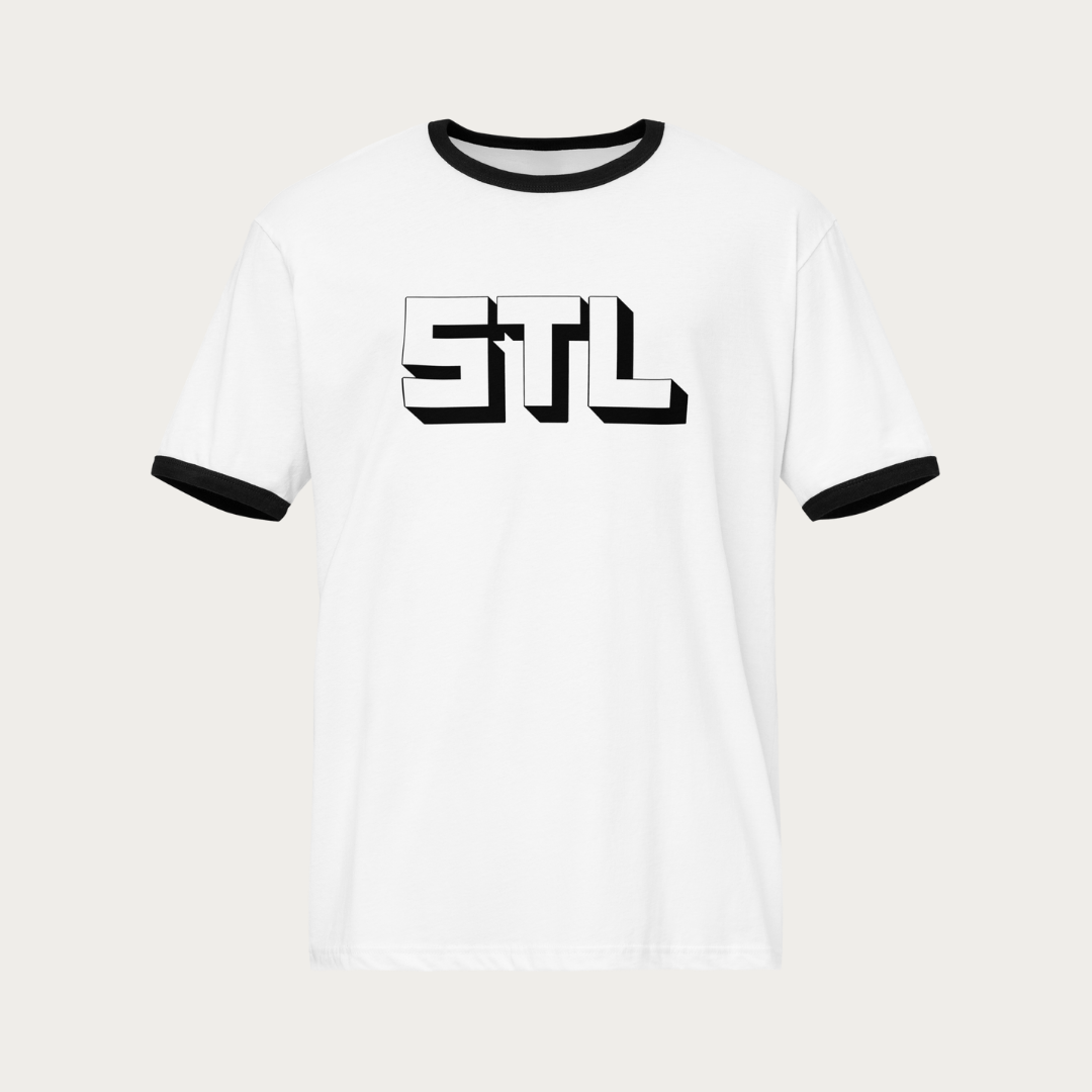 STL Unisex ringer t-shirt