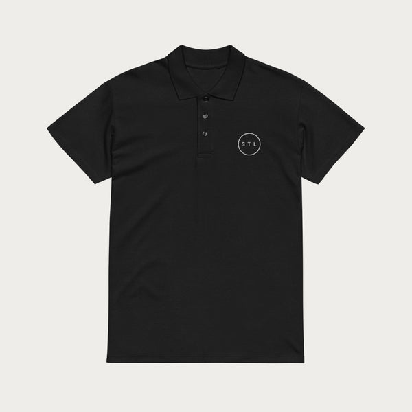 Premium pique City Circle polo shirt