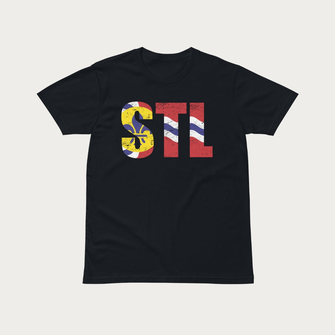 STL Flag Unisex premium t-shirt