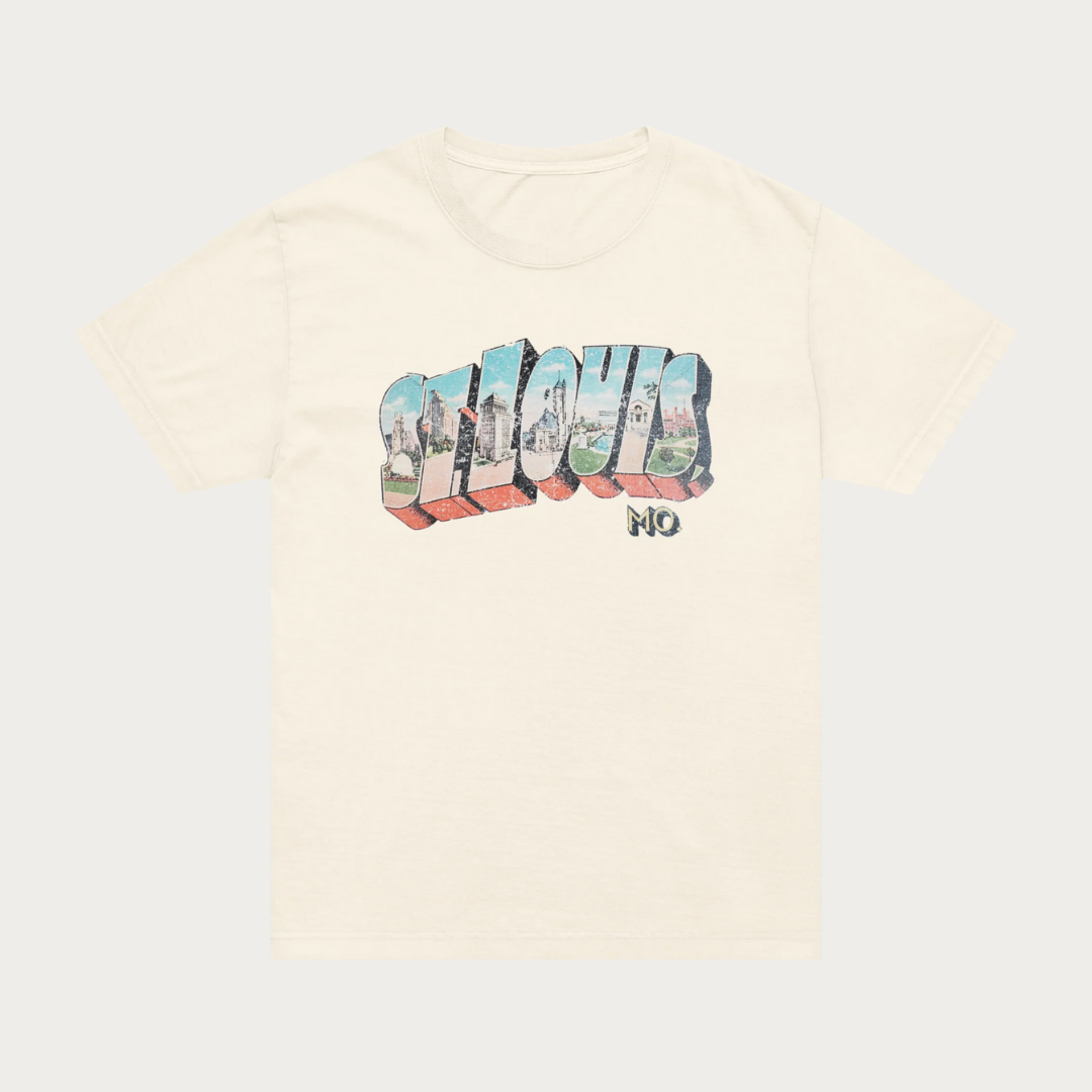 Postcard oversized t-shirt