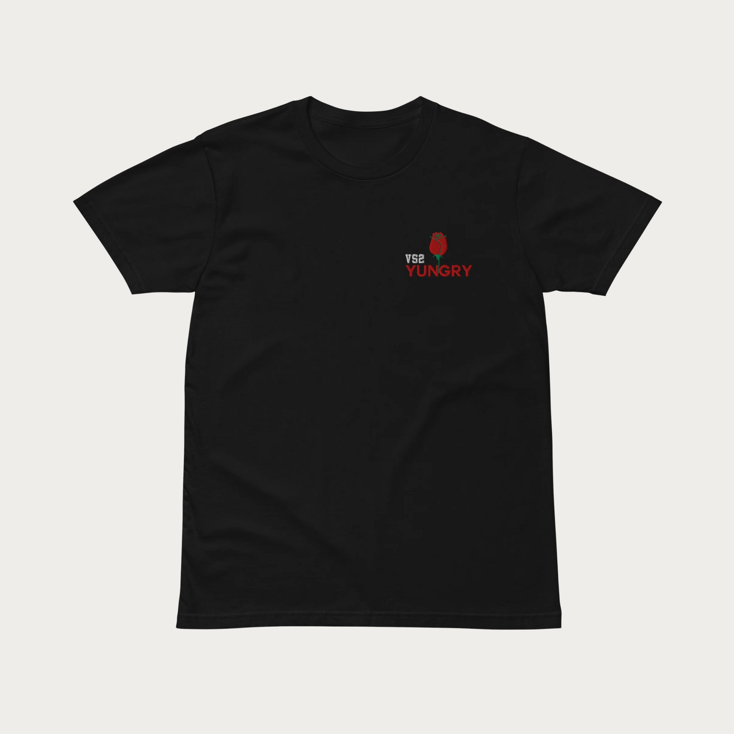 Budding Unisex premium t-shirt - Black