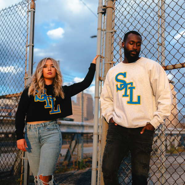 Hockey Retro Slab Crewneck