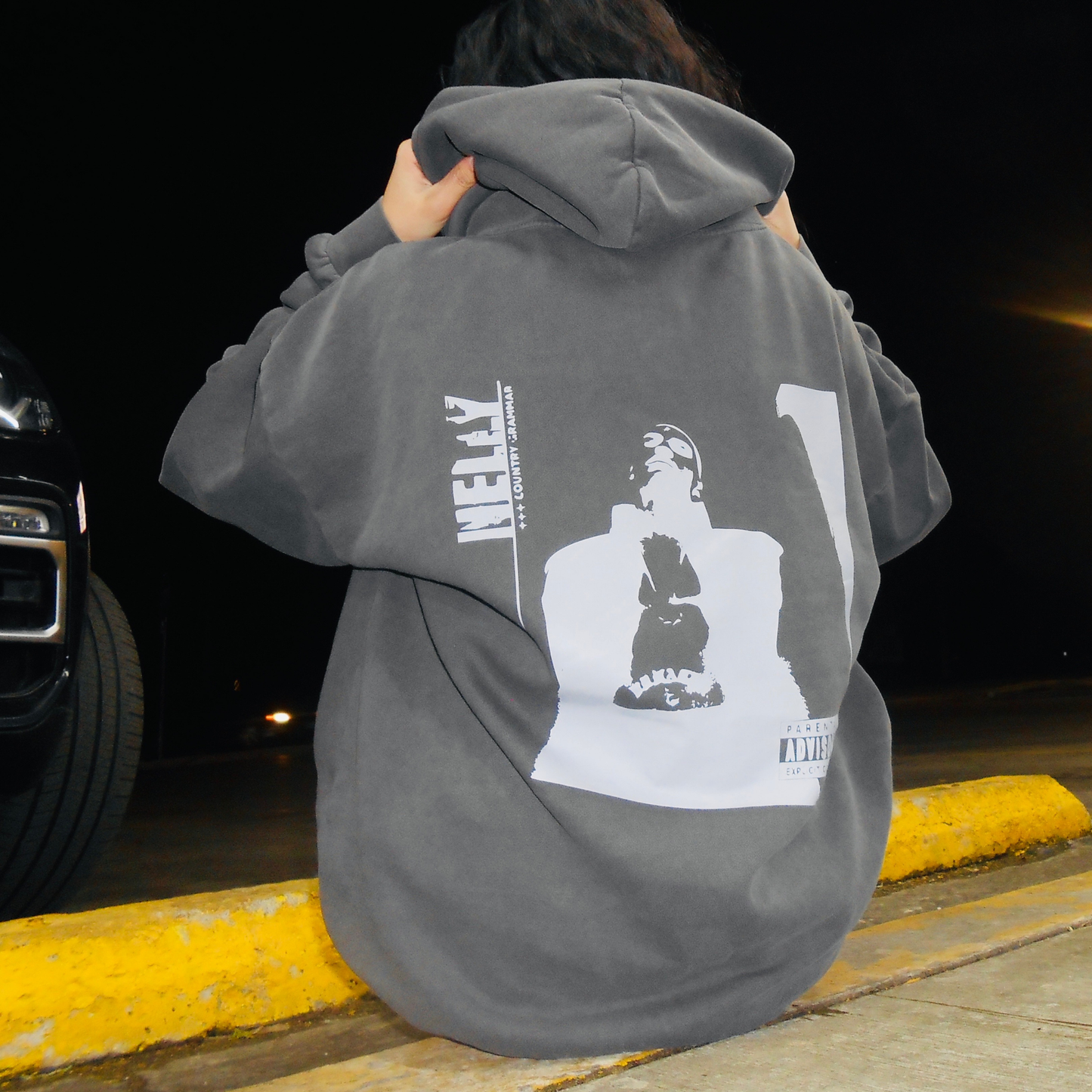 Country Grammar Oversized hoodie