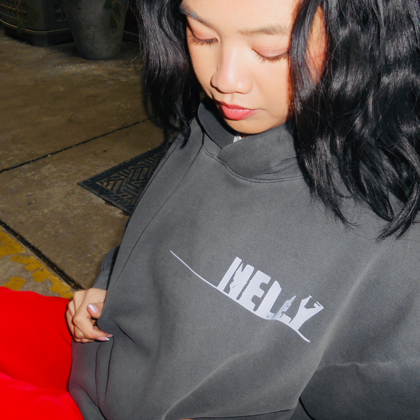 Country Grammar Oversized hoodie