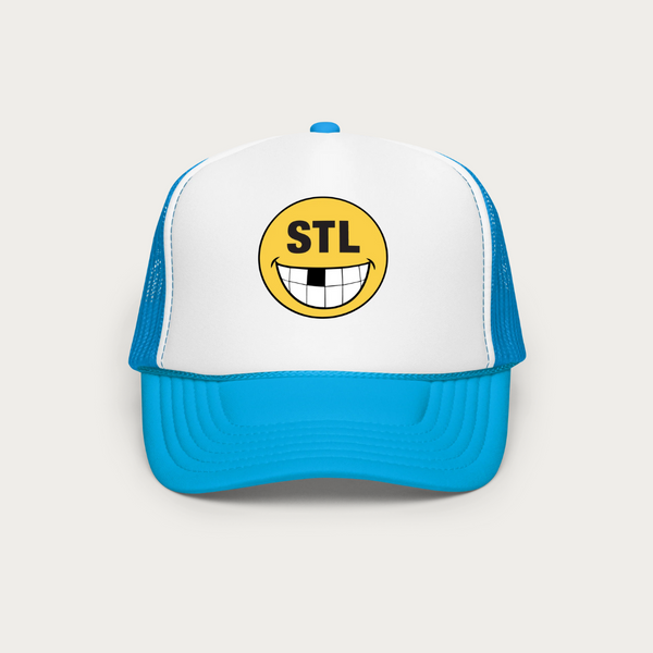 Smiley Tooth Foam trucker hat