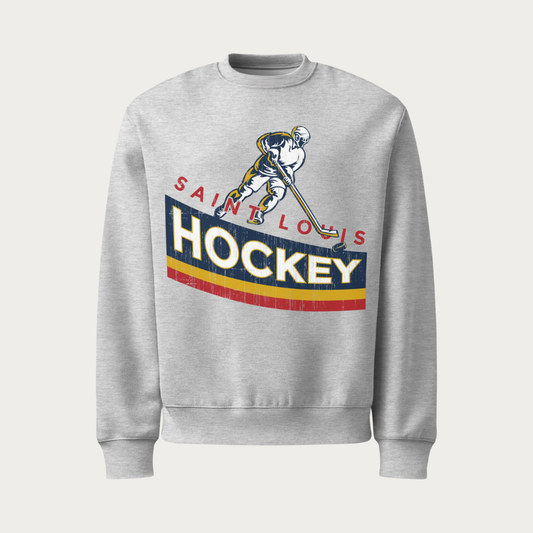 Retro Hockey Oversized heavyweight sweatshirt