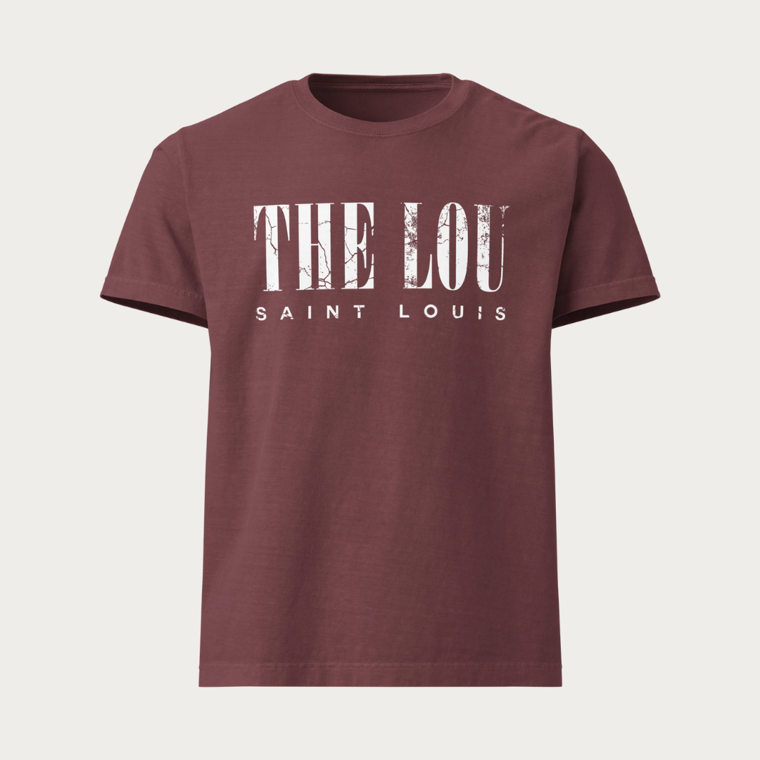THE LOU saint louis Unisex oversized t-shirt