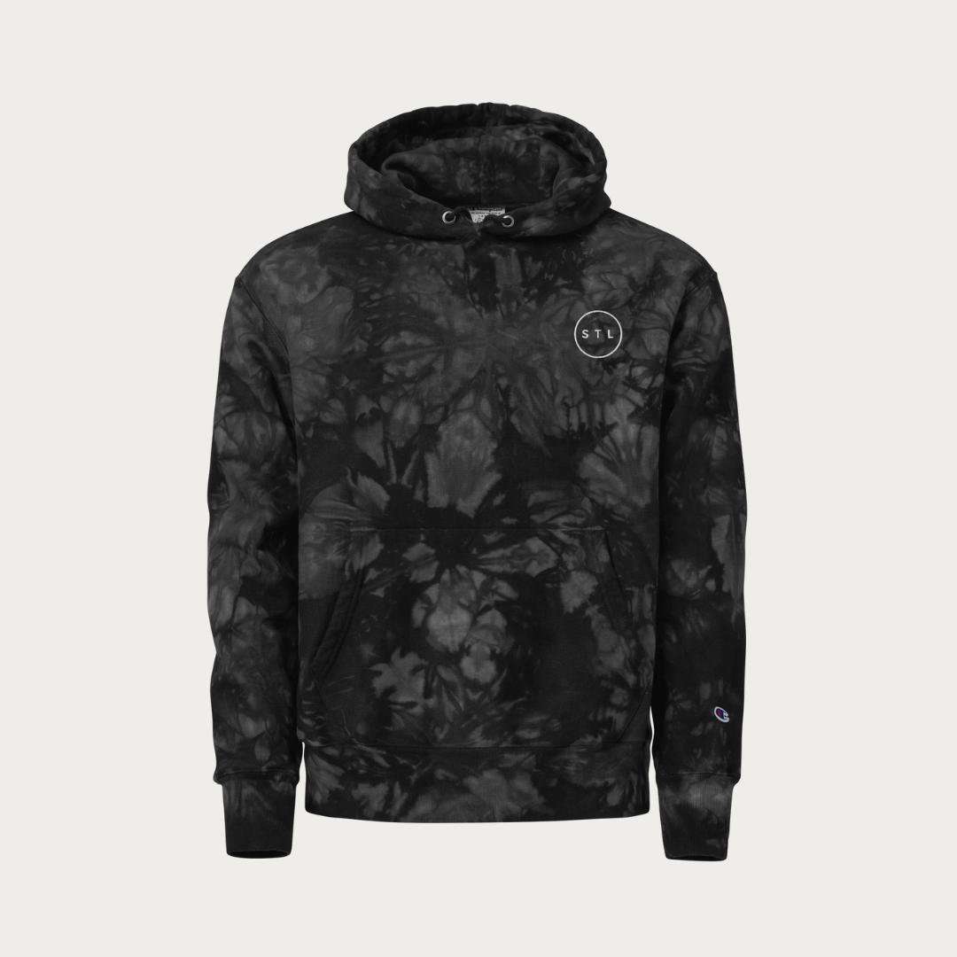 Unisex Champion tie-dye hoodie