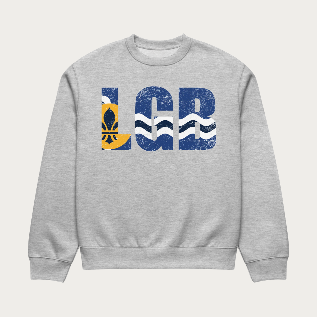 Let's Go Blues LGB Oversized heavyweight sweatshirt