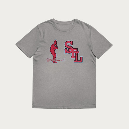 Stan Musial stance and slab teee