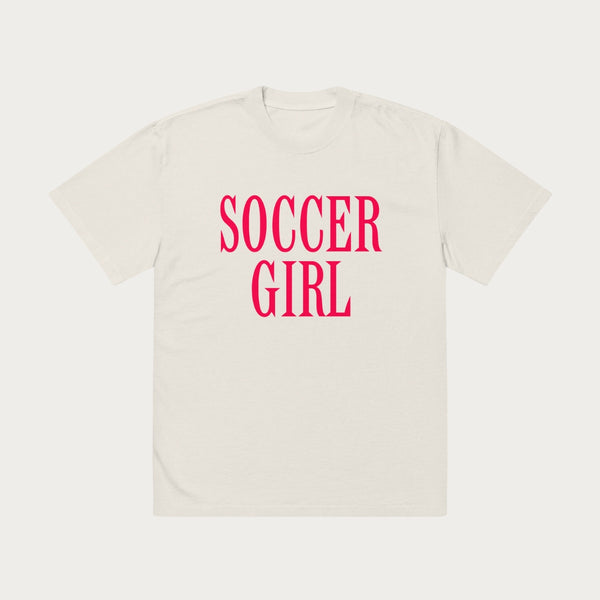 Soccer GIRL Oversized t-shirt