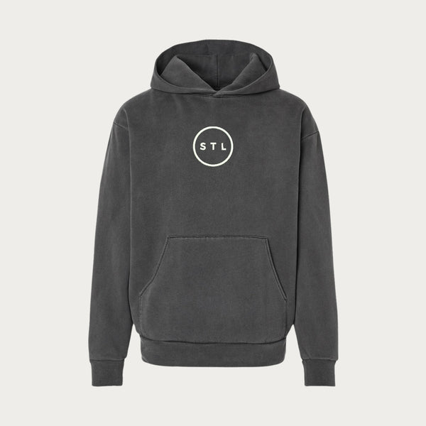 Embroidered City Circle hoodie