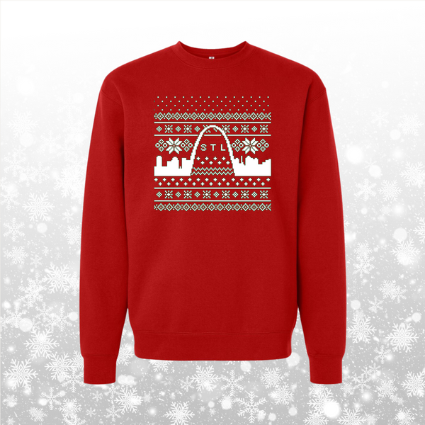 Holiday Skyline Crewneck