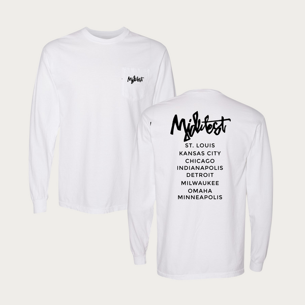 Midwest Long Sleeve Pocket T-Shirt