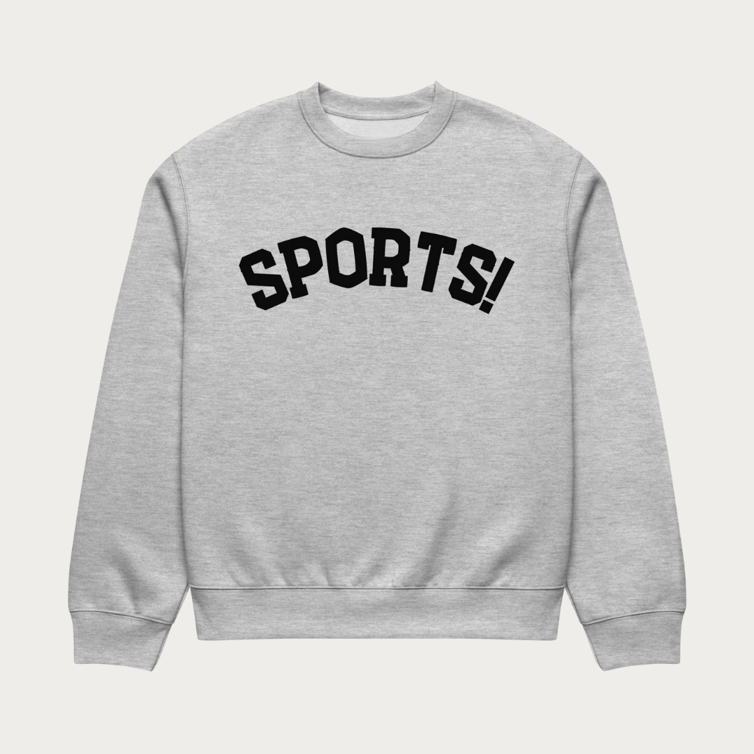 SPORTS! Oversized heavyweight sweatshirt