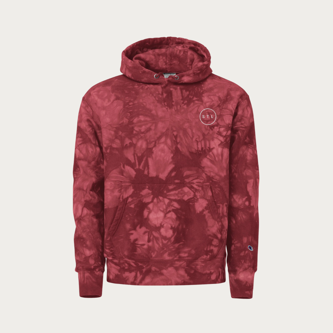 Unisex Champion tie-dye hoodie