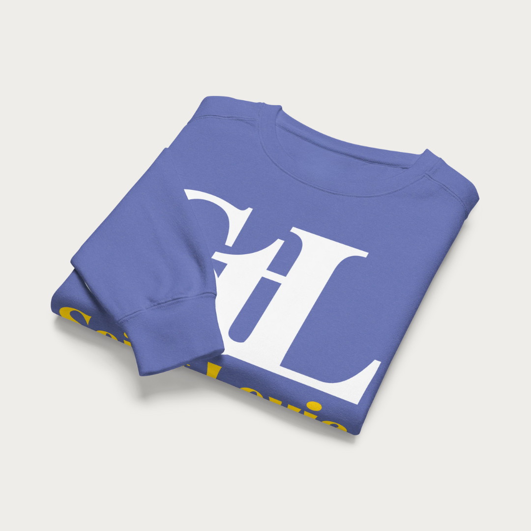 Garment-dyed StL Saint Louis sweatshirt