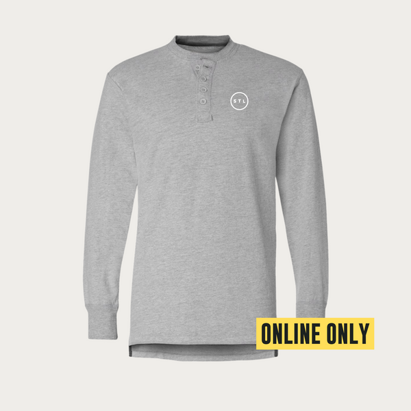 Embroidered City Circle Henley