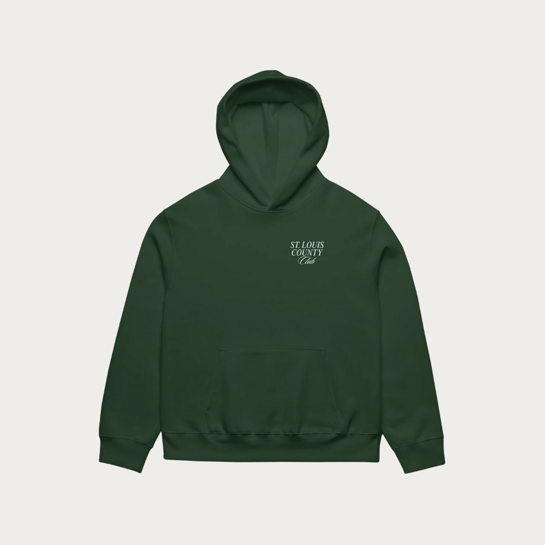 County Club Oversized heavyweight hoodie