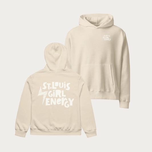 STL Girl Oversized heavyweight hoodie