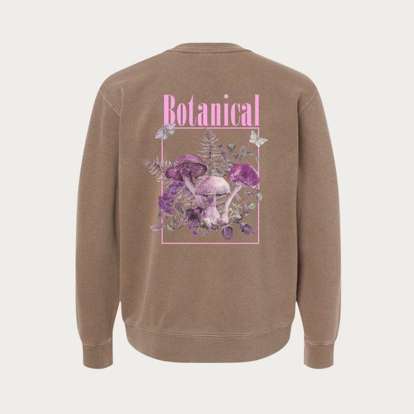 Botanical Pigment Dyed Crewneck