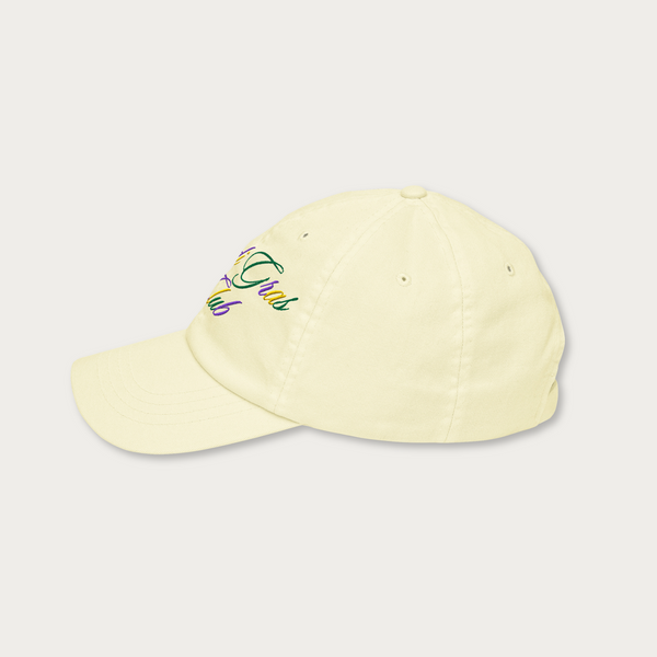 Mardi Gras Club Pastel dad hat