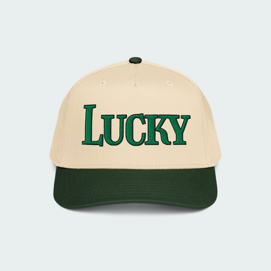 Lucky 5 panel cap