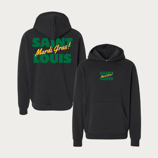 Heavyweight Saint Louis Mardi Gras Hoodie