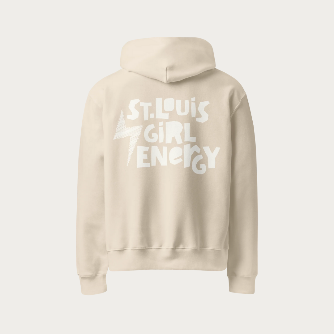 STL Girl Oversized heavyweight hoodie