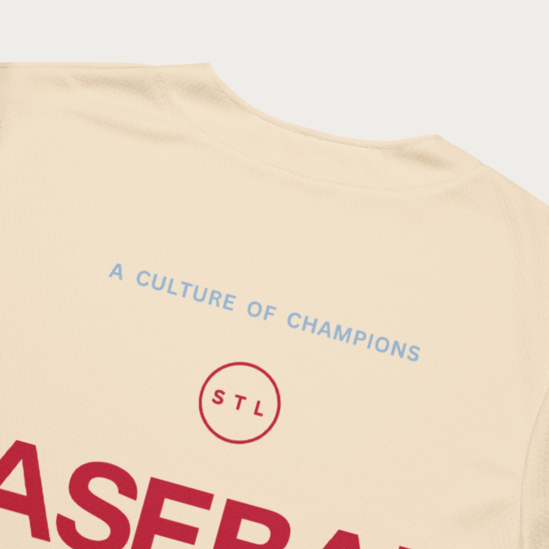 Champagne STL Baseball jersey