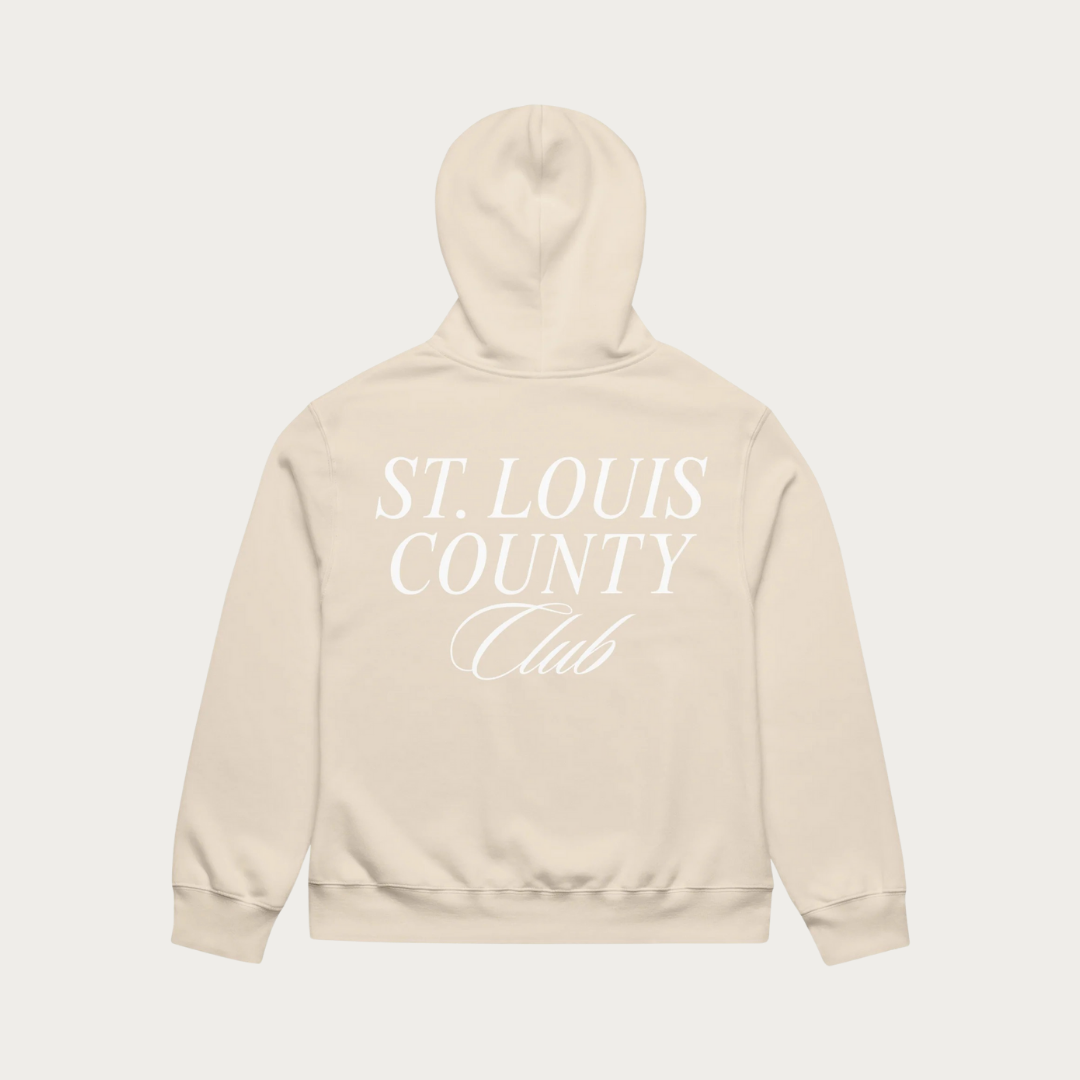 County Club Oversized heavyweight hoodie