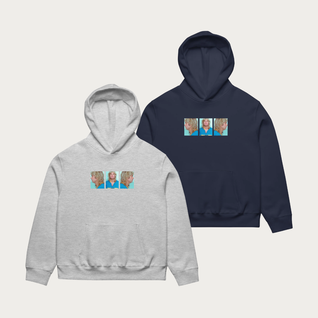 Ozzie Mugshot Oversized heavyweight hoodie