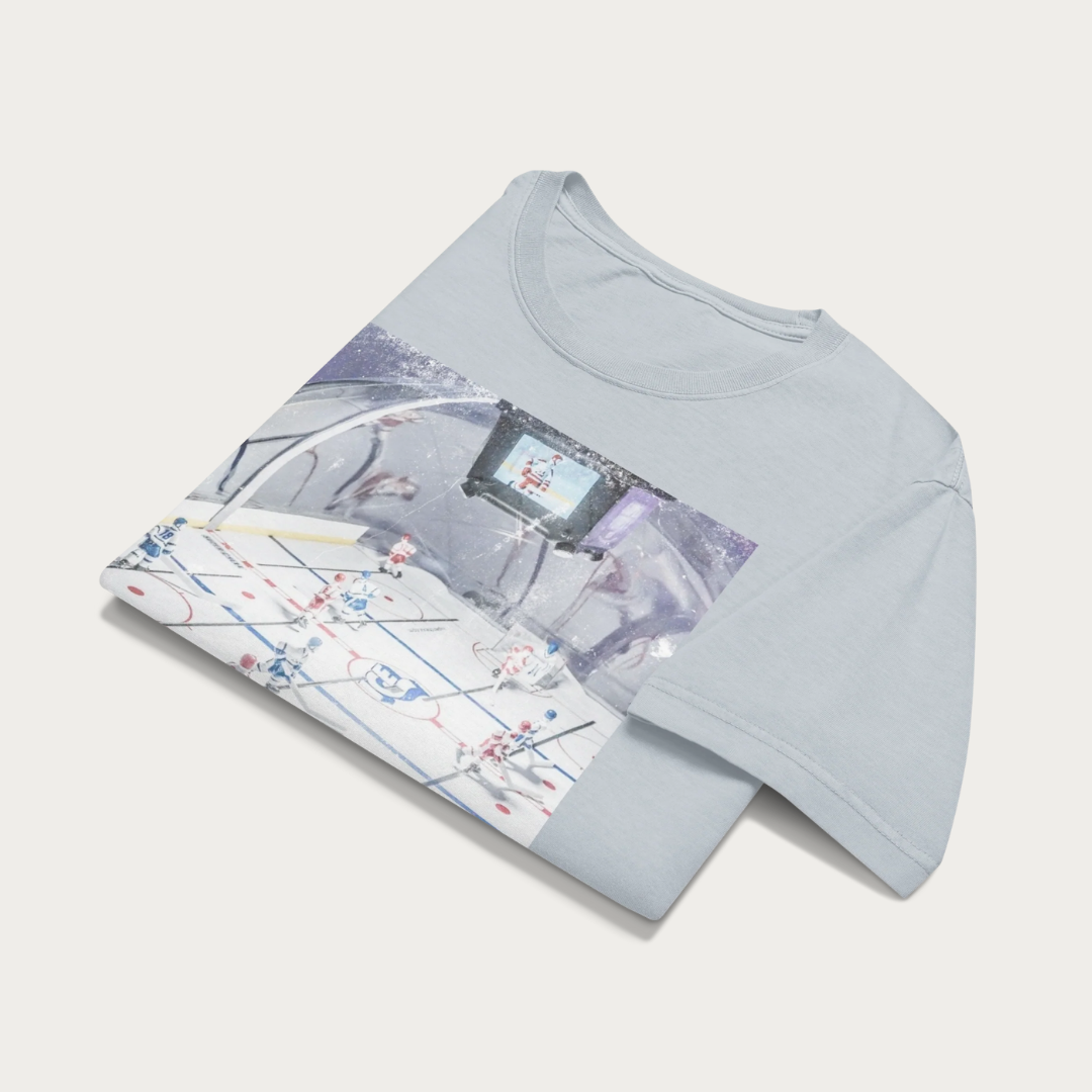 Bubble Hockey Unisex oversized t-shirt